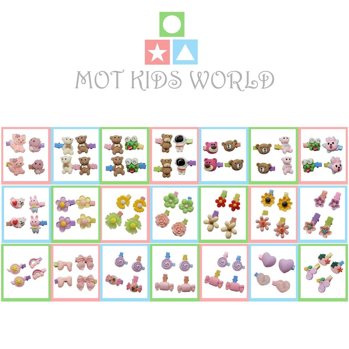 Cute Cartoon Hair Clip For Baby Girls